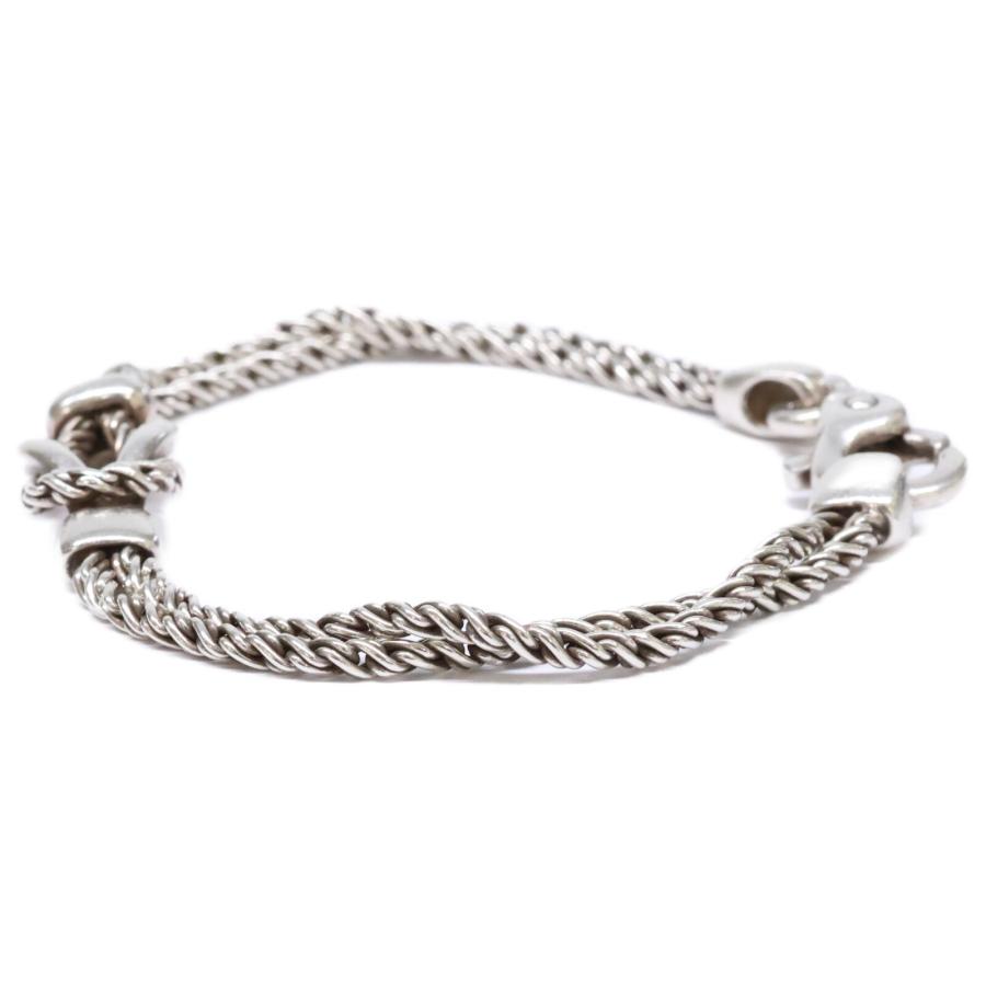 TIFFANY&Co.（ティファニー） Ag925 ダブルロープ センターノット