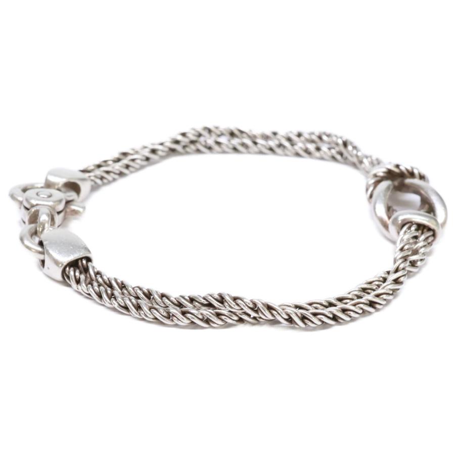 TIFFANY&Co.（ティファニー） Ag925 ダブルロープ センターノット