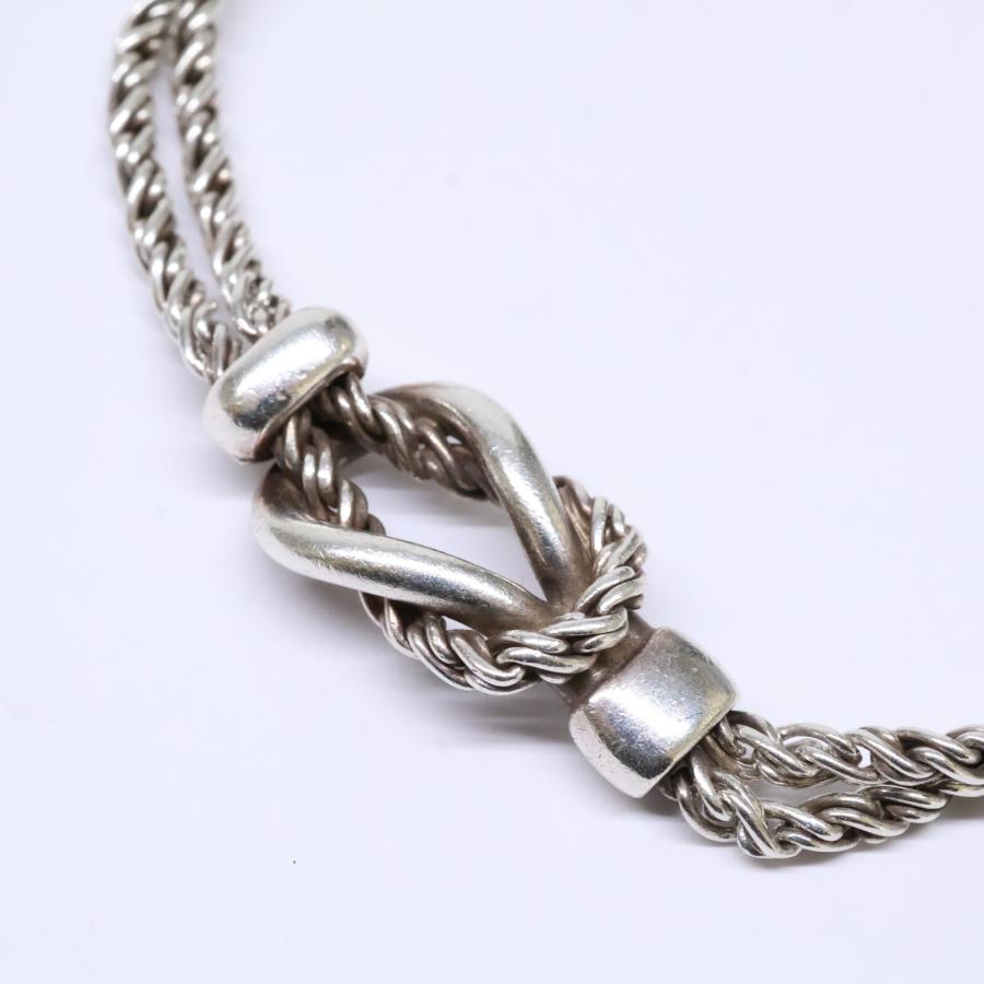 TIFFANY&Co.（ティファニー） Ag925 ダブルロープ センターノット