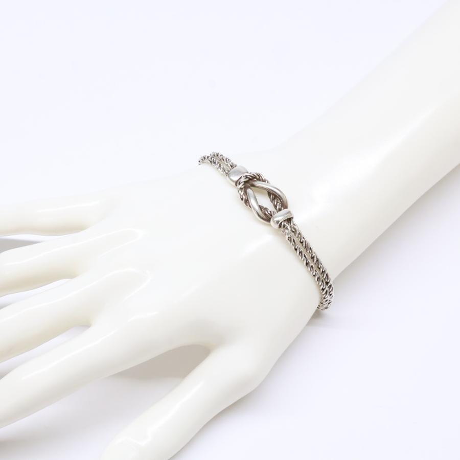 TIFFANY&Co.（ティファニー） Ag925 ダブルロープ センターノット