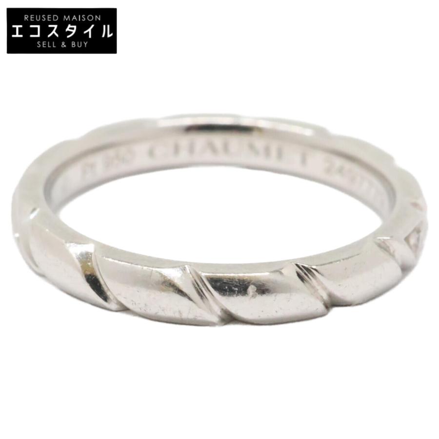 CHAUMET（ショーメ） Pt950 トルサード ダイヤモンド マリッジ リング 