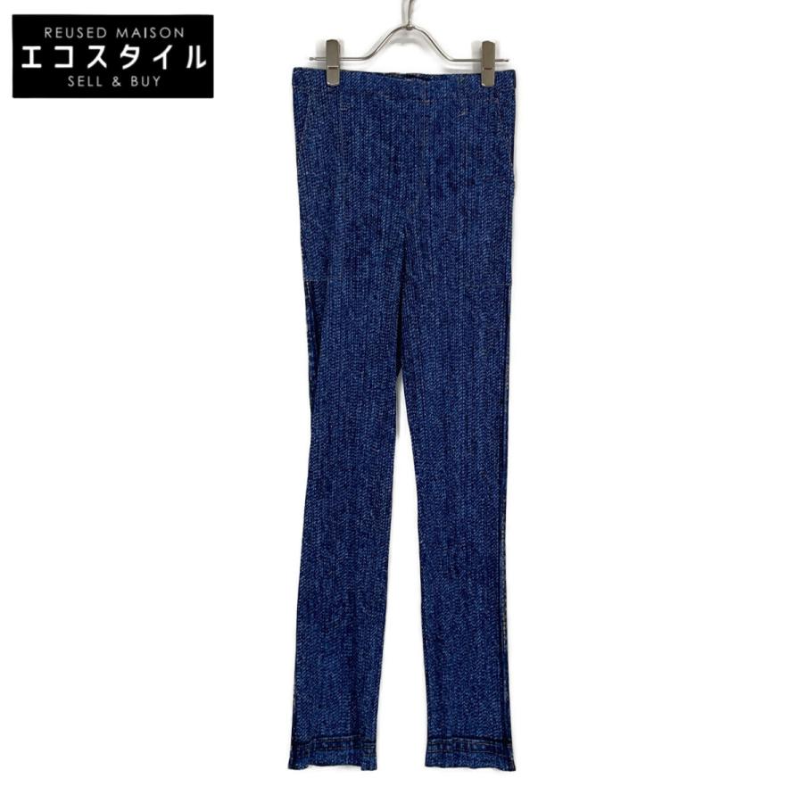 美品/ PLEATS PLEASE プリーツプリーズ PP92-JF051 デニム転写