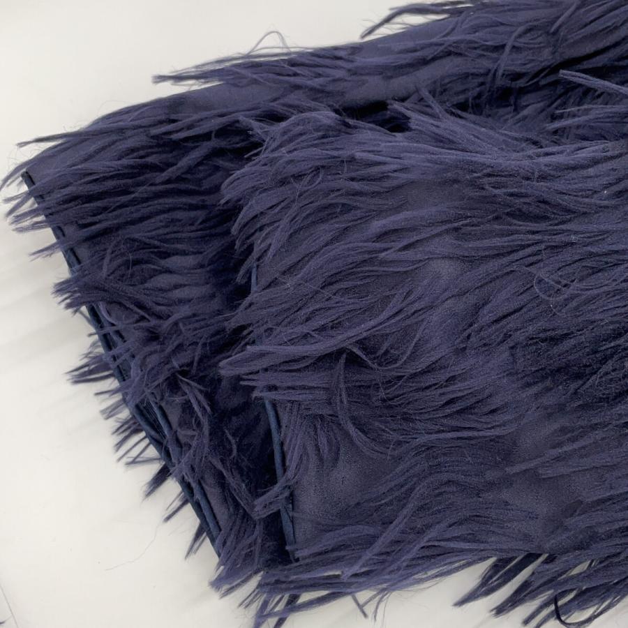 DRAWER（ドゥロワー） 6525-299-0913 ネイビー フリンジ ジャケット