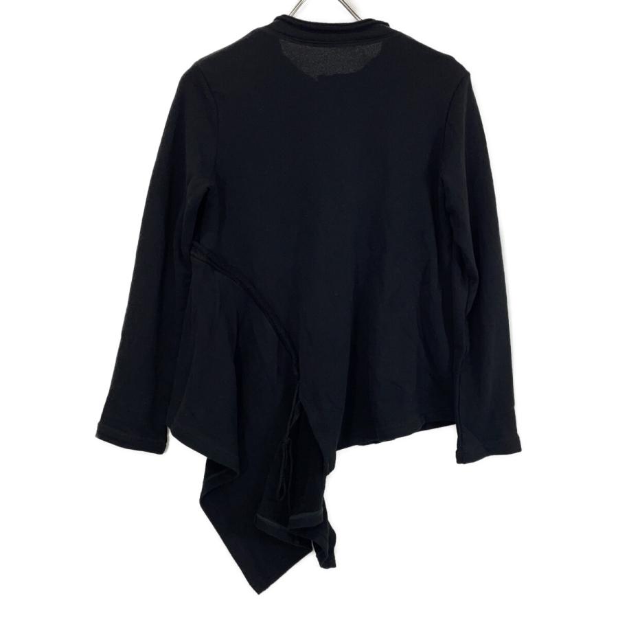 Y's（ワイズ） YP-T74-069 25SS ブラック アシンメトリー ダイアゴナル