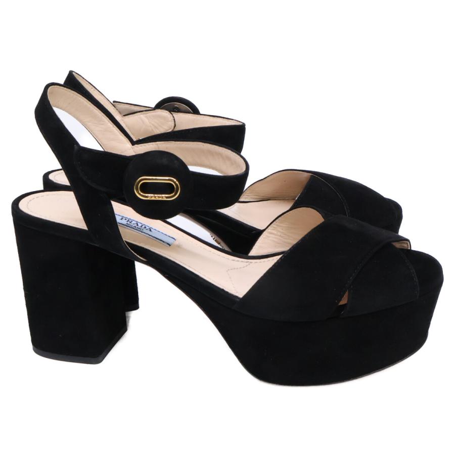 PRADA プラダ サンダル プラットフォームsize 36 PRADA/プラダ_Women通販 | ラバー プラットフォームサンダル【送料無料