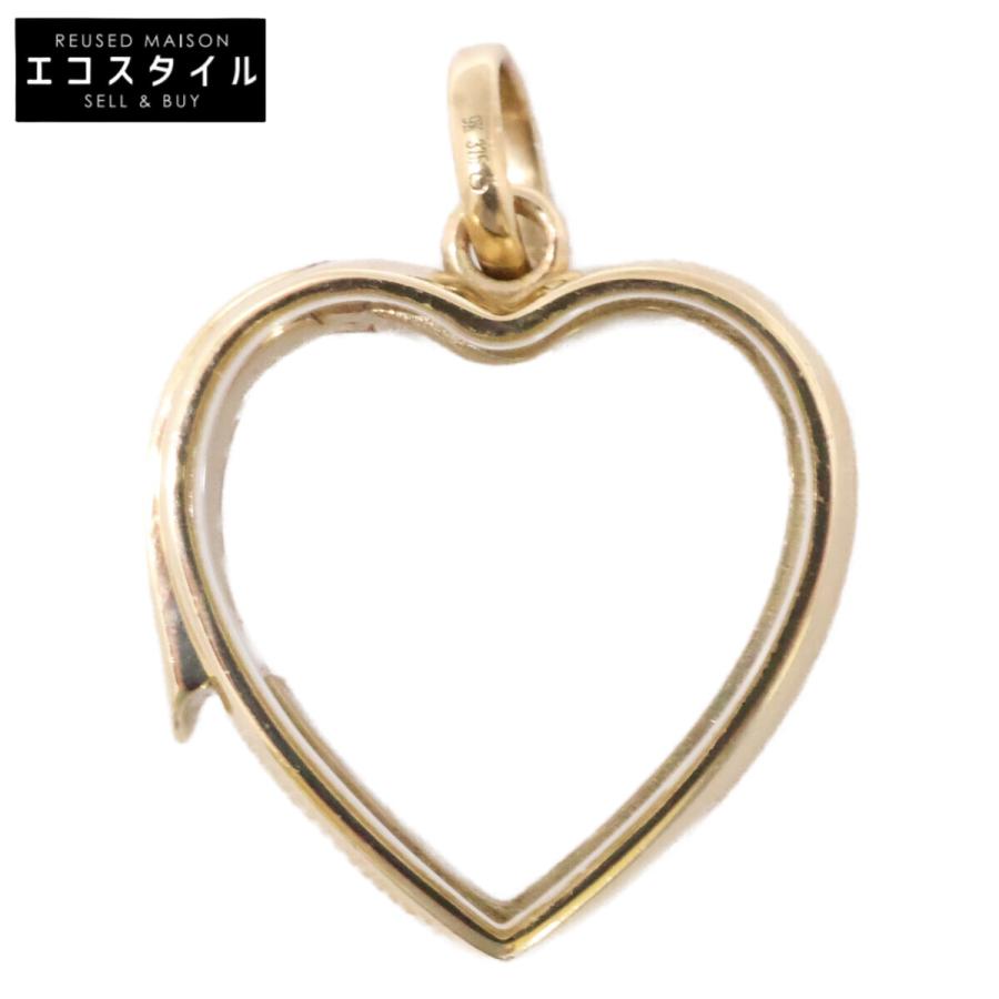 LOQUET LONDON ロケット・ロンドン 9K ハート M ペンダントトップ