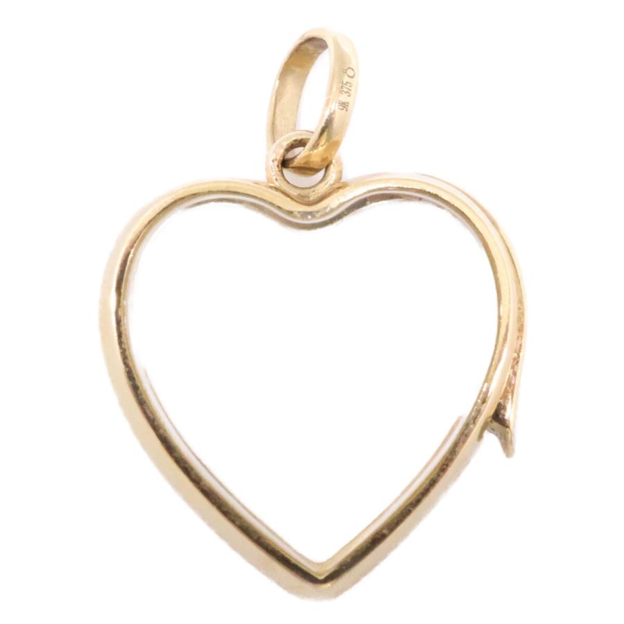 LOQUET LONDON ロケット・ロンドン 9K ハート M ペンダントトップ