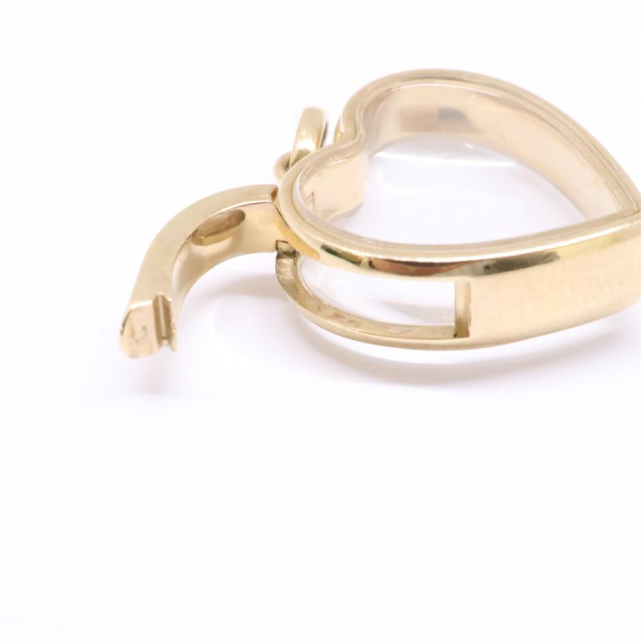 LOQUET LONDON ロケット・ロンドン 9K ハート M ペンダントトップ