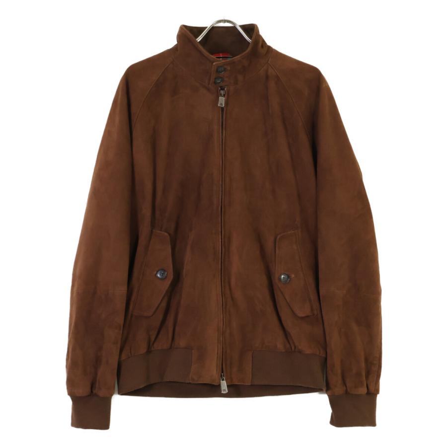 呟*様 496 90s B sur a 短丈 スエードレザー ハリントンジャケッ BARACUTA（バラクータ） 232MBRCPS0939 UT2623 G9 スエードレザー
