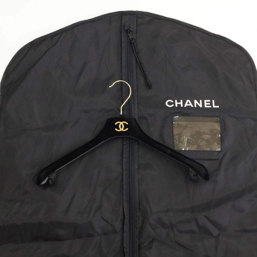 美品/  CHANEL シャネル P09679V05945 97A ツイード ジャケット/スカート セットアップ 40 ブラック レディースの画像