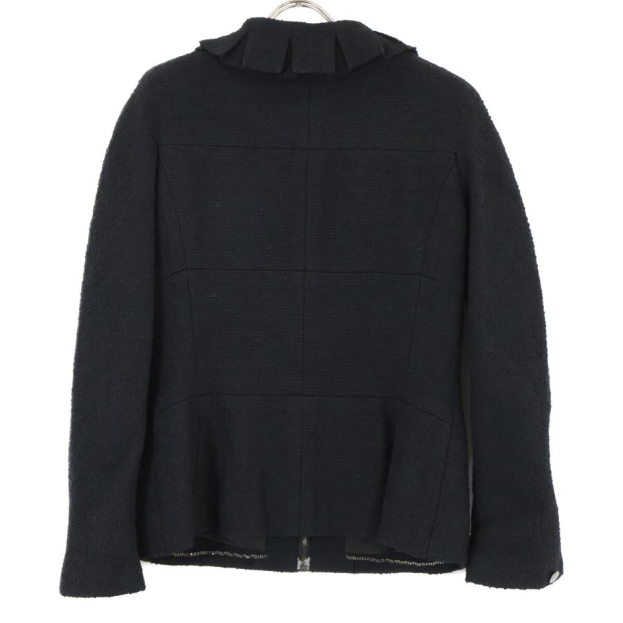 美品/  CHANEL シャネル P09679V05945 97A ツイード ジャケット/スカート セットアップ 40 ブラック レディースの画像