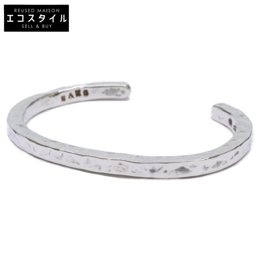 美品 ICHIMATSU 市松 SILVER 四角 バングル メンズ : ブランドリユース