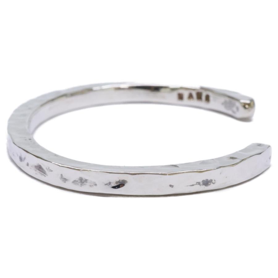 美品 ICHIMATSU 市松 SILVER 四角 バングル メンズ : ブランドリユース