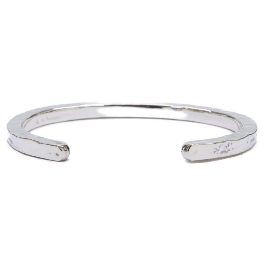美品 ICHIMATSU 市松 SILVER 四角 バングル メンズ : ブランドリユース