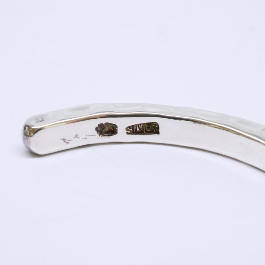 美品 ICHIMATSU 市松 SILVER 四角 バングル メンズ : ブランドリユース