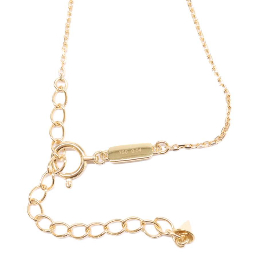 美品 TASAKI タサキ K18YG パール＆ダイヤモンド インブルーム