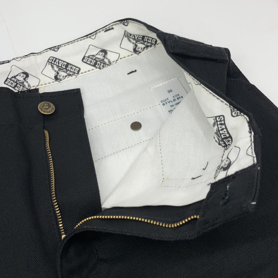 BEN DAVIS ベンデイビス 674 ブラック USA GORILLA CUT パンツ 30