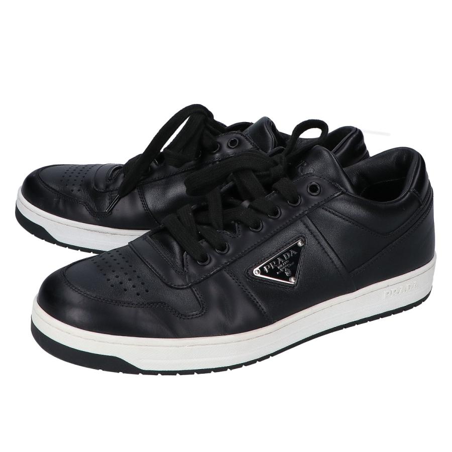 PRADA（プラダ） 2EE364 ダウンタウン レザー スニーカー 6 1/2