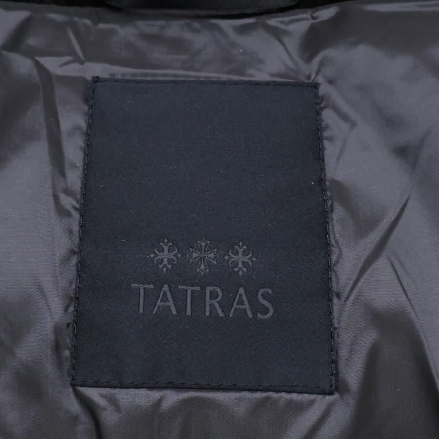 新品同様/国内正規 TATRAS タトラス LTAT22A4795-D KOSAVA ファー付フーディダウン コート 03 チャコールグレー レディースの画像