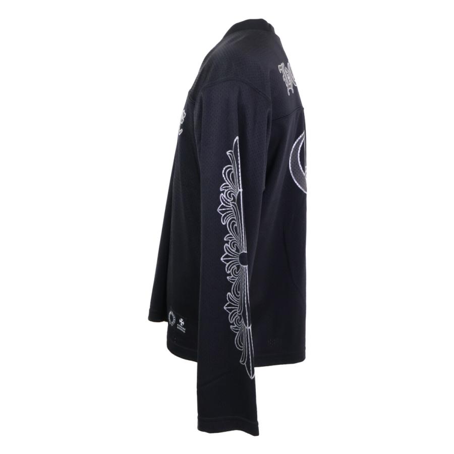 美品/ Chrome Hearts クロムハーツ MESH WARM UP JERSEY CHプリント