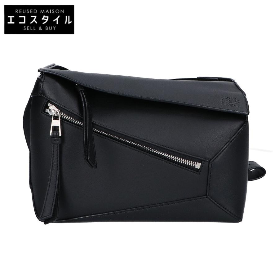 LOEWE（ロエベ） 美品 B510SEBX02 クラシックカーフ パズル バムバッグ