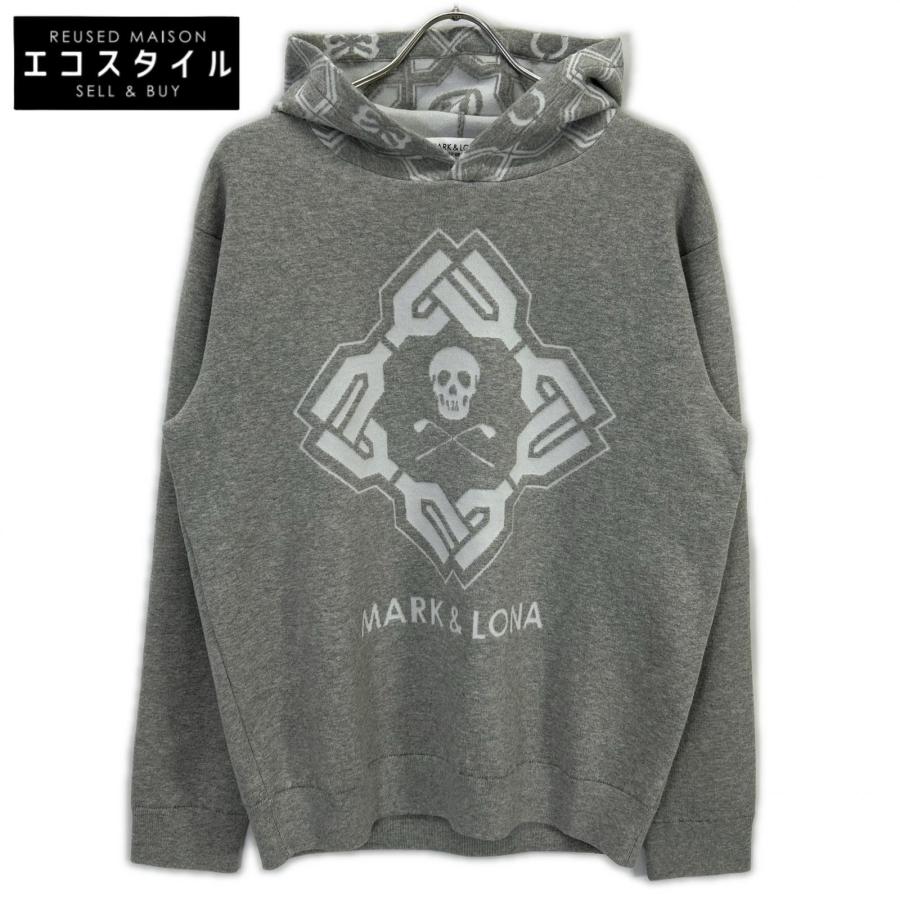 MARK&LONA マークアンドロナ 26SS グレー Stela CO CASH Blended Hoodie 46 MARK&LONA（マークアンドロナ） 26SS グレー Stela CO CASH Blended