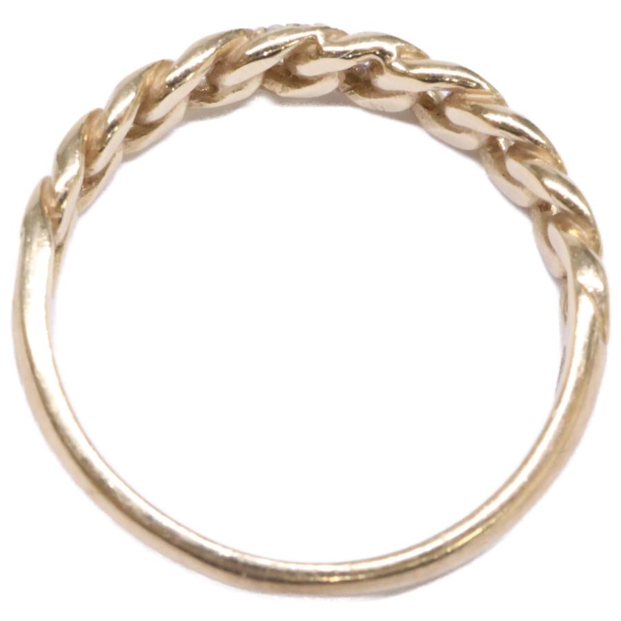 美品 AVALANCHE アヴァランチ 1-9779-01 10K ダイヤモンド リング 指輪