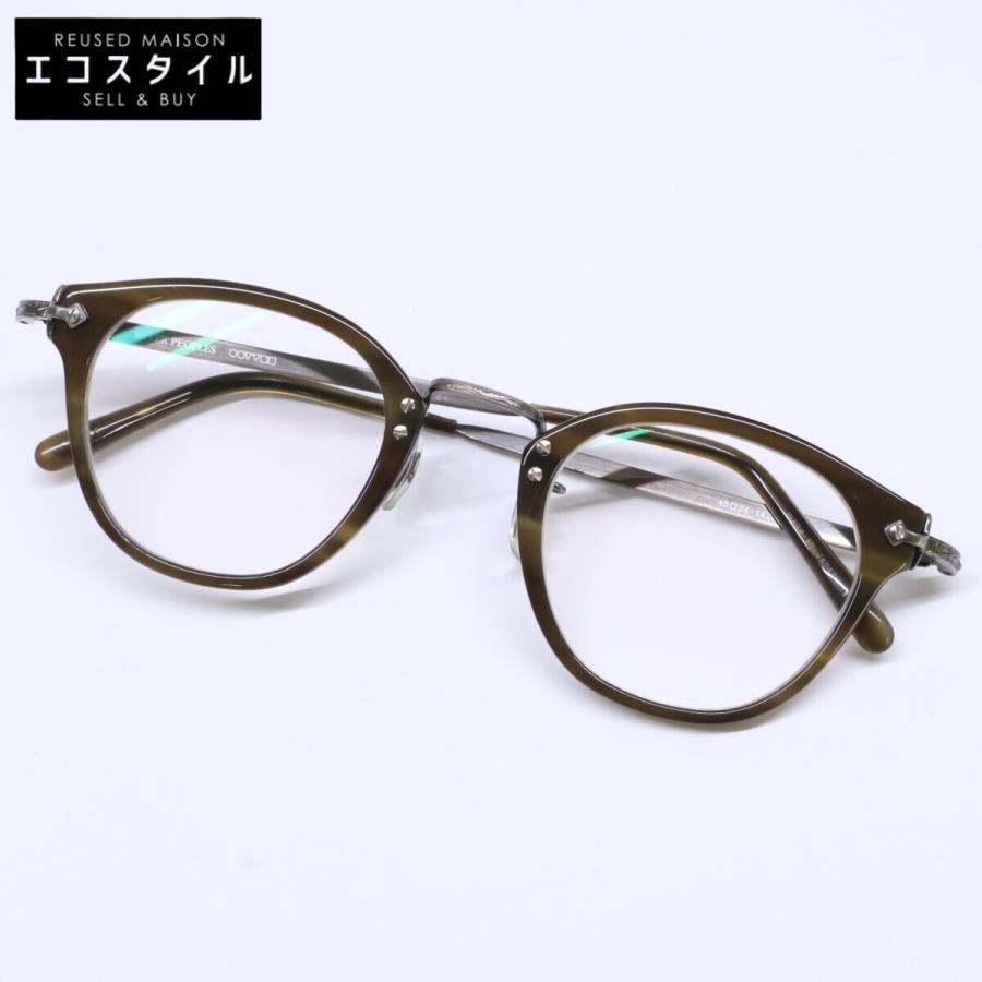 OLIVER PEOPLES（オリバーピープルズ） 美品 507C OT 度入りレンズ