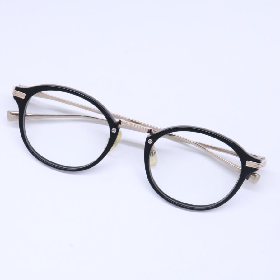 999.9（フォーナインズ） M-38 9001 TITANIUM 度入りレンズ ボストン