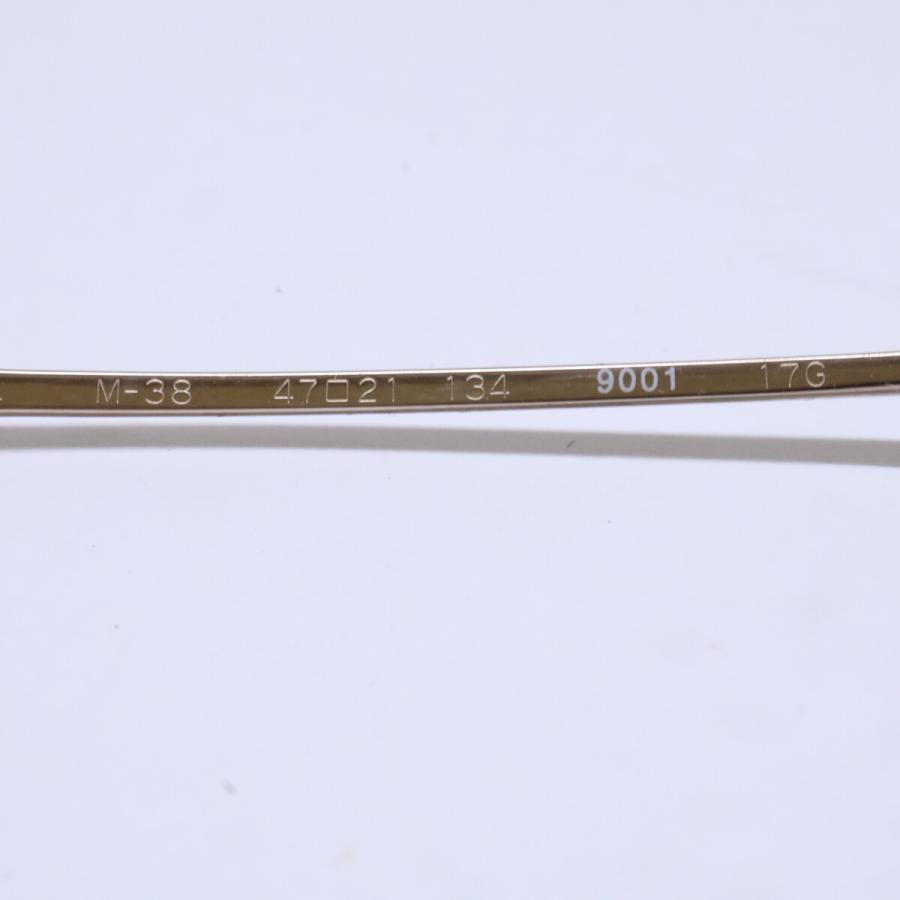 999.9（フォーナインズ） M-38 9001 TITANIUM 度入りレンズ ボストン