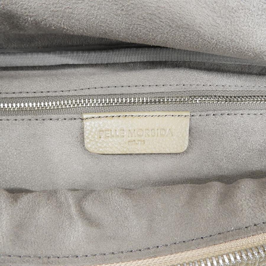 美品 PELLE MORBIDA ペッレモルビダ シュリンクレザー ショルダー