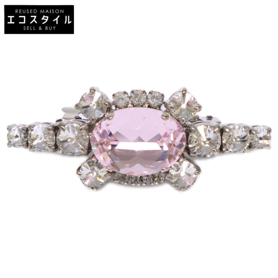 miu miu（ミュウミュウ） 新品同様 5JF101 2DMZ F02AK クリスタル