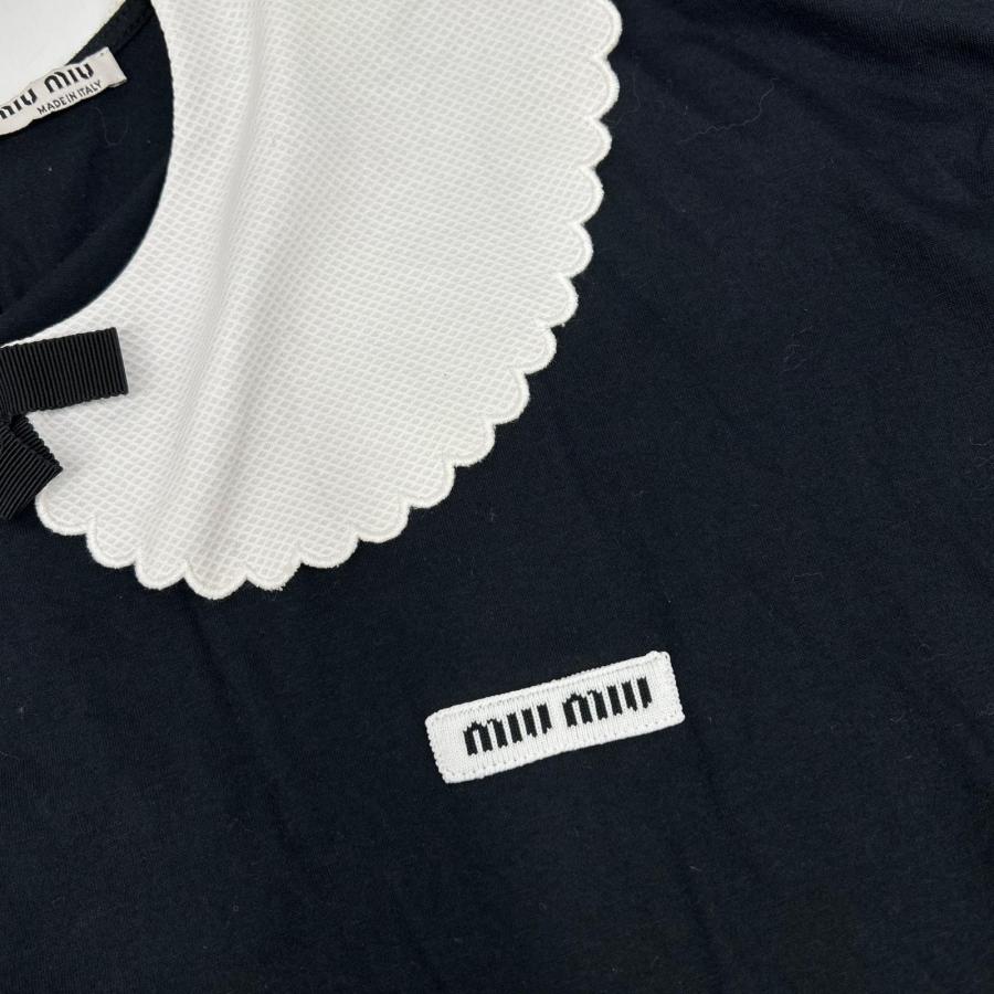 miu miu（ミュウミュウ） 美品/国内正規 MJN274 セーラーリボン T