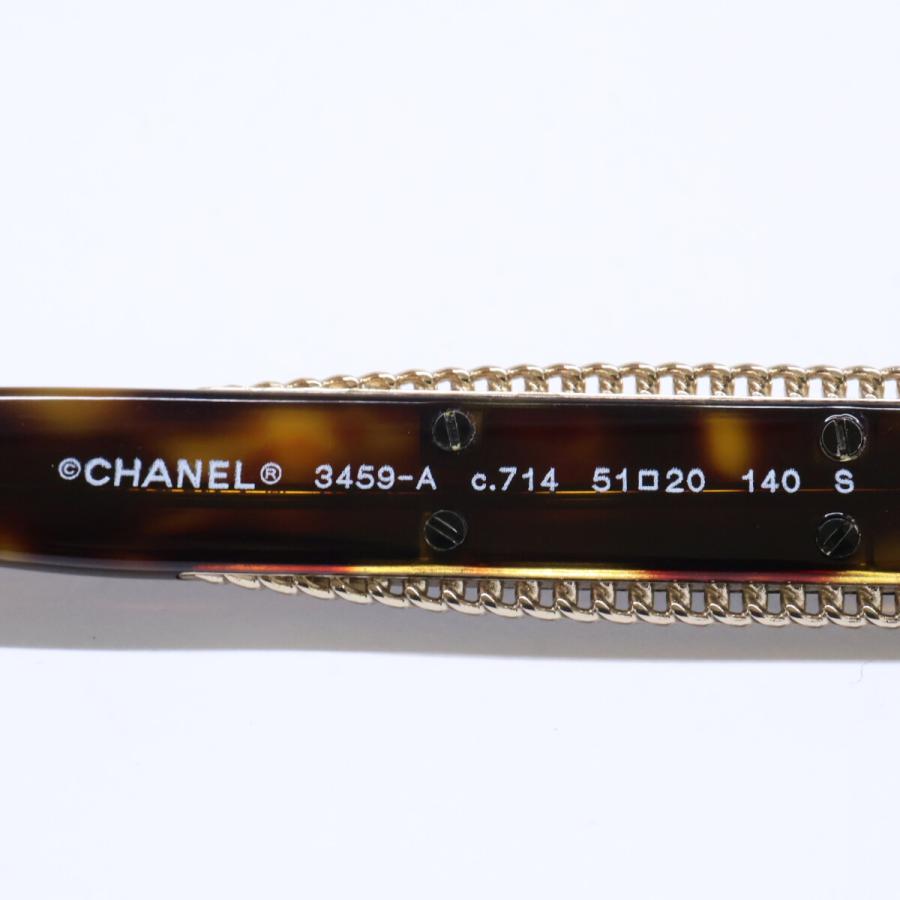 CHANEL（シャネル） 美品 3459-A c.714 ココマーク チェーンデザイン