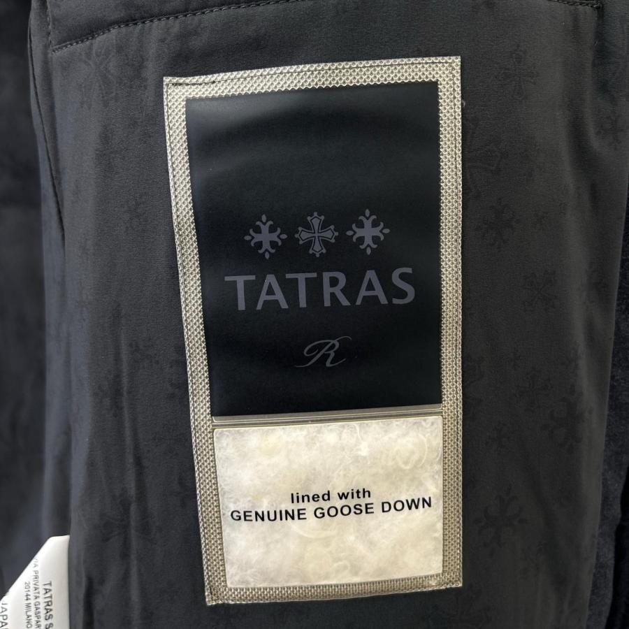TATRAS タトラス MTA18A4289 DOMIZIANO ダウンジャケット チャコールグレー ジャケット ウール メンズ 中古の画像