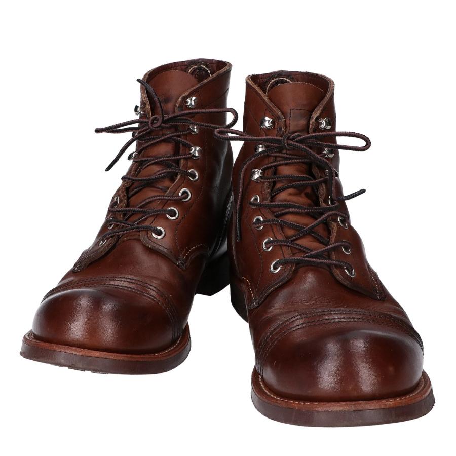 Red Wing レッドウィング  ﾌﾞﾗｳﾝ 8111 ｱｲｱﾝﾚﾝｼﾞｬｰ ﾋﾞﾌﾞﾗﾑｿｰﾙ 27 Red Wing レッドウィング ブラウン 8111 アイアンレンジャー ビブラム