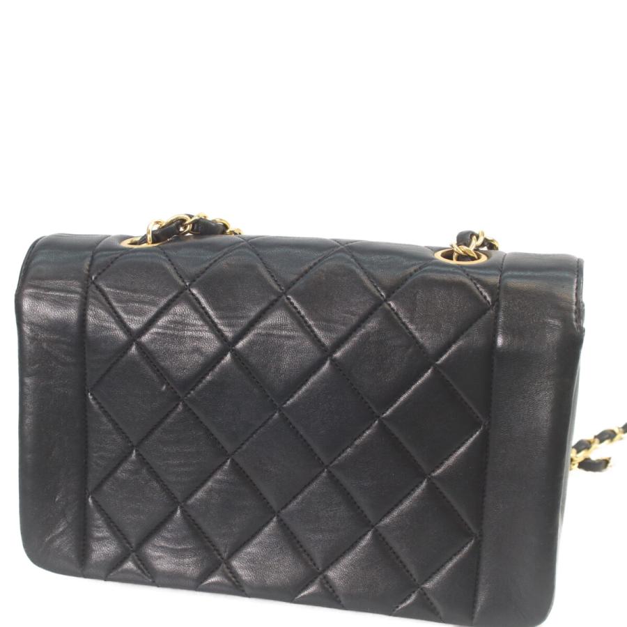 シャネル CHANEL ダイアナ22 A01164 2番台 ブラック ゴールド金具 ラムスキン レディース ショルダーバッグ シャネル CHANEL ダイアナ22 A01164 2番台 ブラック ゴールド金具