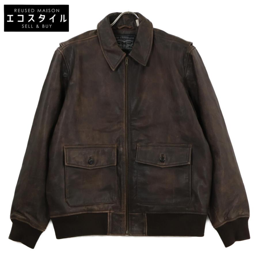 LEVI'S リーバイス 【美品】PC9-003AU-0000 VINTAGE CLOTHING CLAYTON ゴートレザー アビエータージャケット M Levi's（リーバイス） 美品 LEVI'S PC9-003AU-0000 VINTAGE CLOTHING