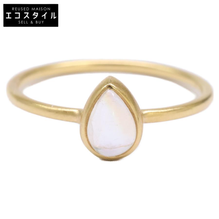 美品 MARIHA マリハ K18 Earth Drops リング アクアマリン 指輪 12号 