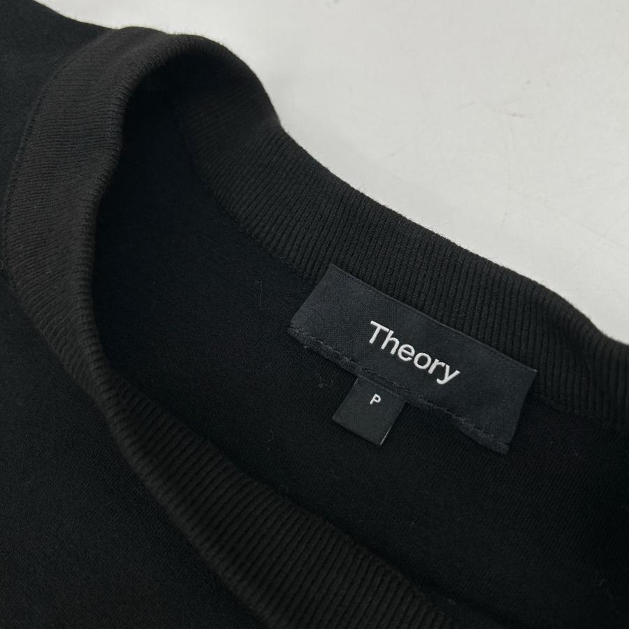 Theory セオリー  01-4301006 DOUBLE KNIT LT N A Line Pullover ﾆｯﾄ P theory（セオリー） 01-4301006 DOUBLE KNIT LT N A Line Pullover