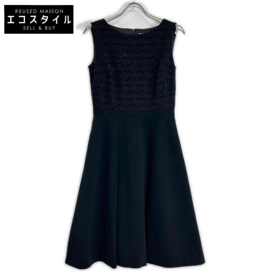 FOXEY NEW YORK フォクシーニューヨーク ブラック 37570 Dress Freesia