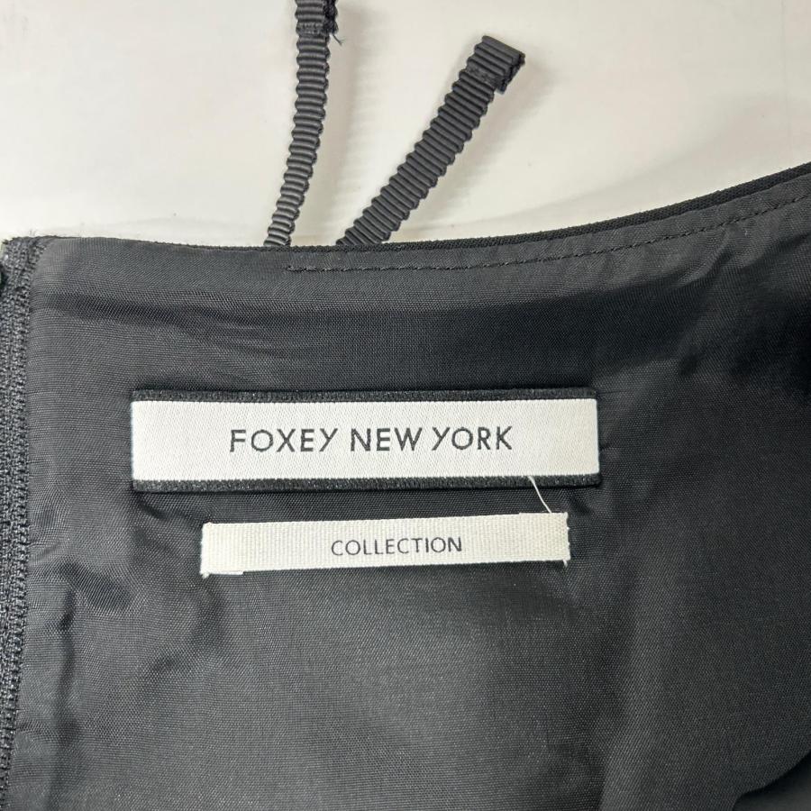 FOXEY NEW YORK フォクシーニューヨーク ブラック 37570 Dress Freesia