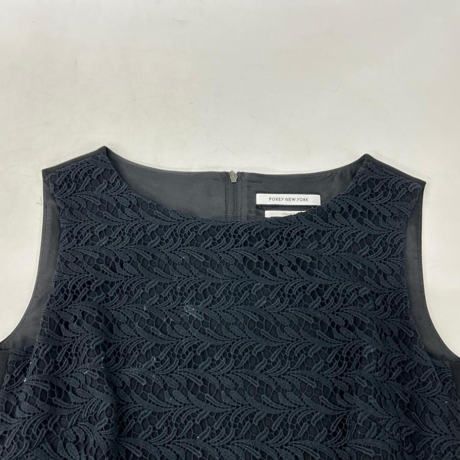 FOXEY NEW YORK フォクシーニューヨーク ブラック 37570 Dress Freesia
