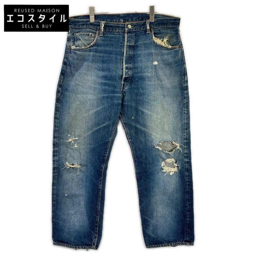 Levi's（リーバイス） LEVI'S 501 ビッグE 不均等V デニムパンツ