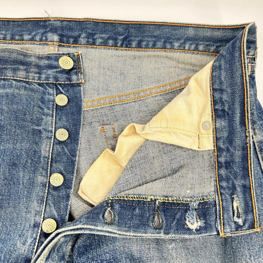 Levi's（リーバイス） LEVI'S 501 ビッグE 不均等V デニムパンツ