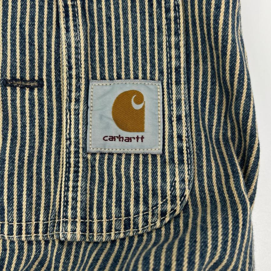 Carhartt（カーハート） ブルー 90's USA製 ストライプ ヒッコリー