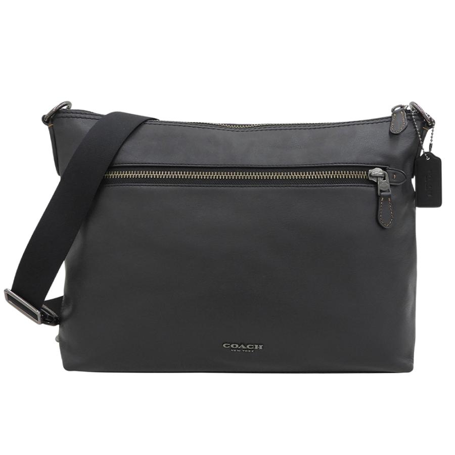 COACH（コーチ） 美品 グラハム レザー ショルダーバッグ メンズ