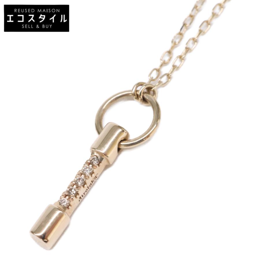 美品 HIROTAKA ヒロタカ K10 PU10KDN PUNCTURE Sサイズ D0.02ct