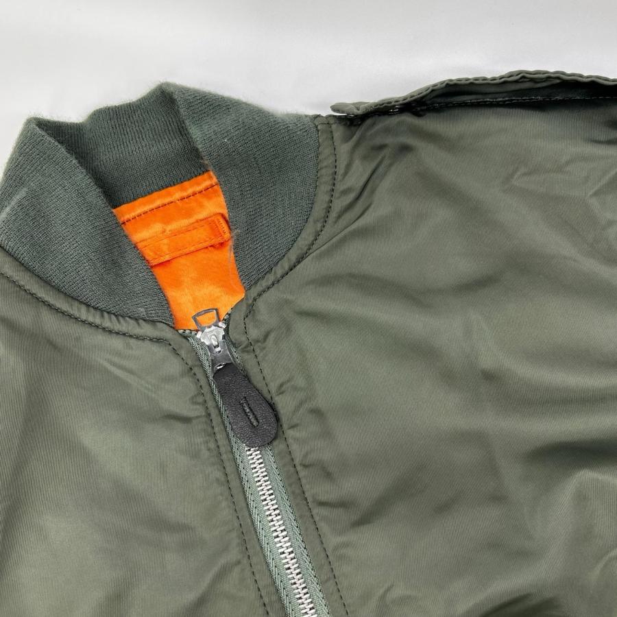 ALPHA INDUSTRIES アルファインダストリーズ カーキ L-2B USA製