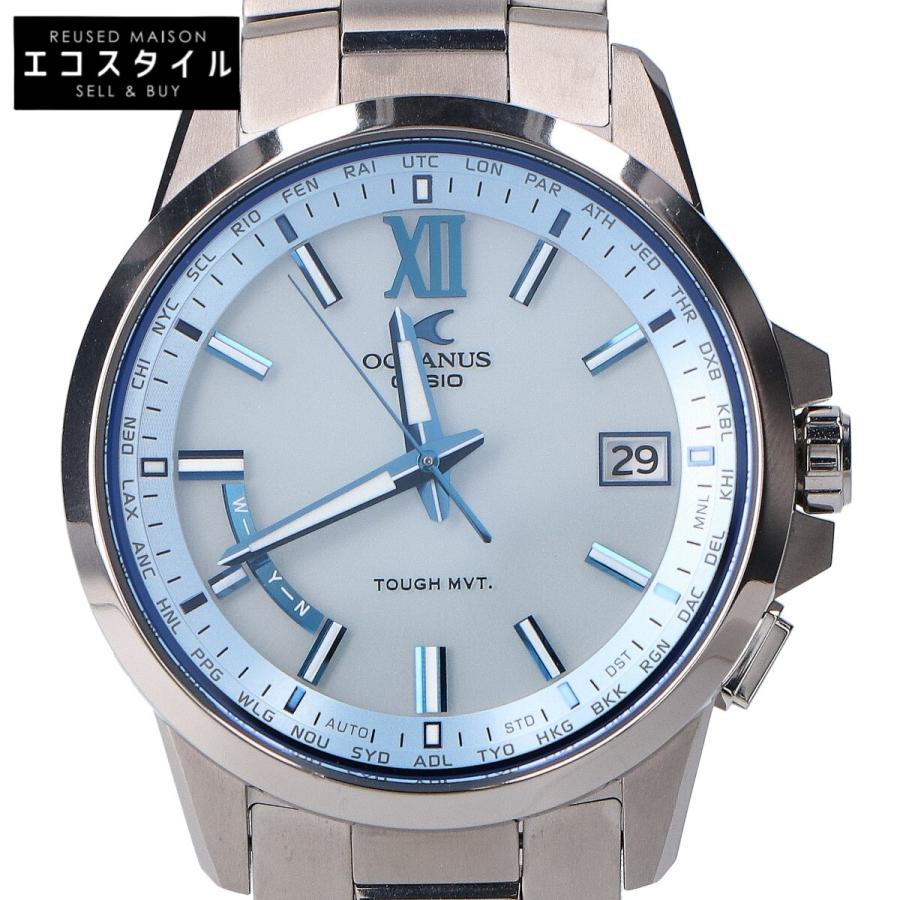 CASIO（カシオ） 美品 OCW-T150-2AJF OCEANUS オシアナス 3針デイト